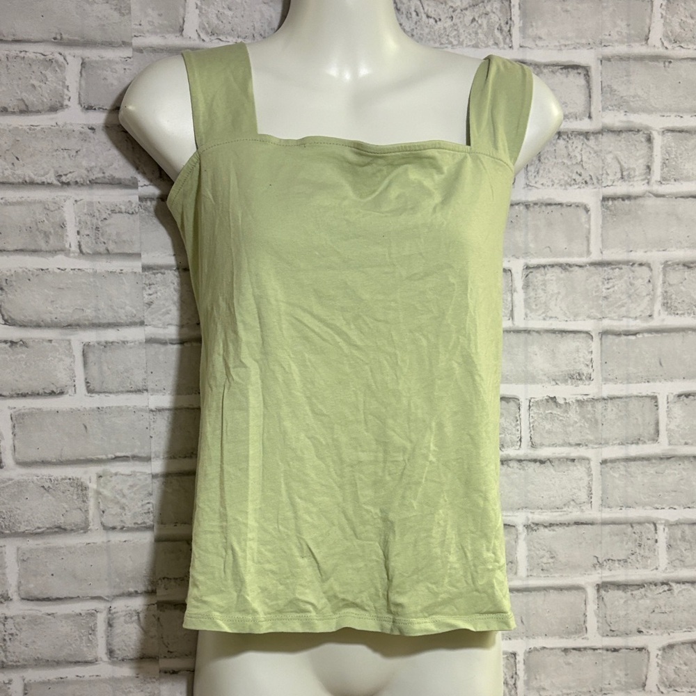 Suzy Shier Light Green Tank Top, size XL